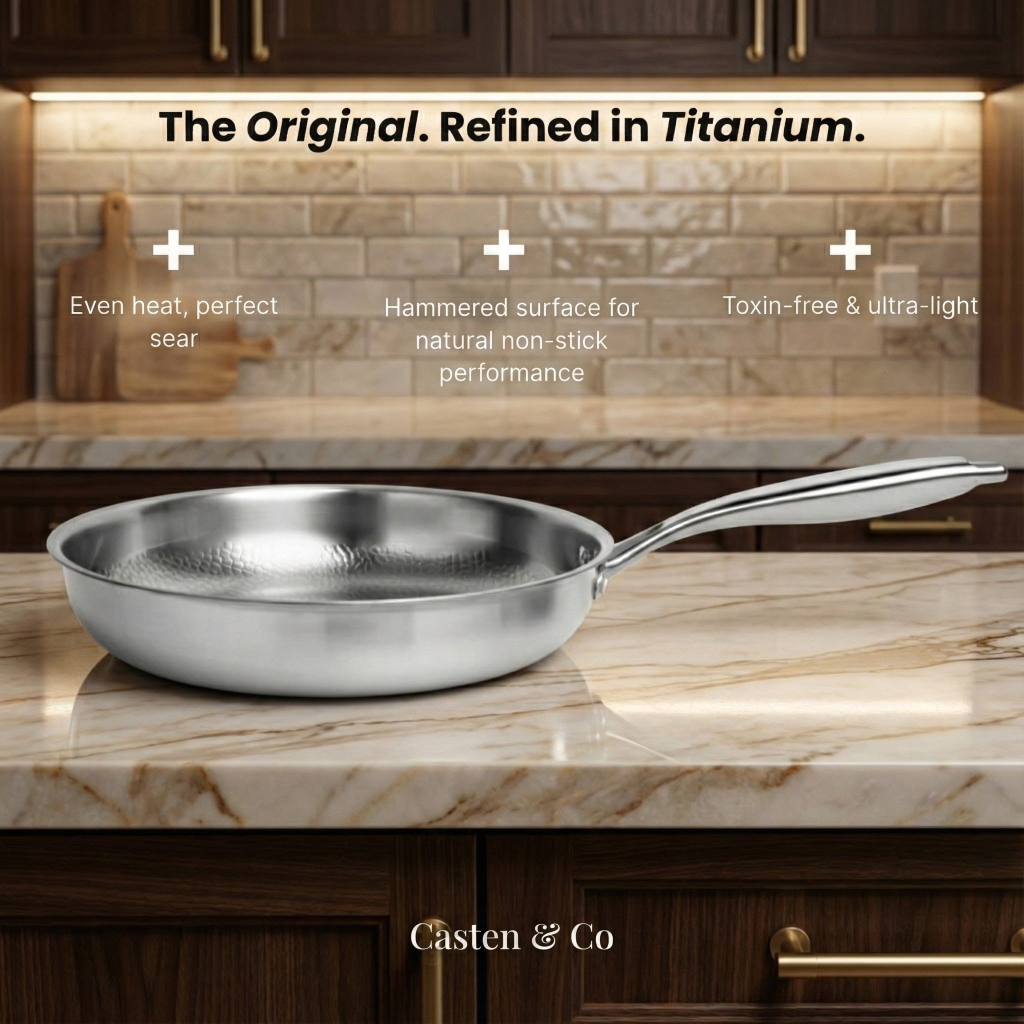 Set Cucina & Taglio in Titanio