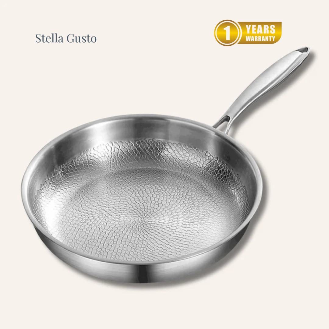 Wok in Titanio Fondo Piatto